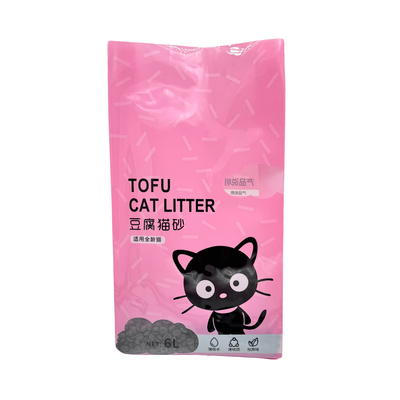 comprare Sacchetti di imballaggio per lettiera per gatti da 3 lb 5 lb 10 lb con vetro trasparente online manufacture