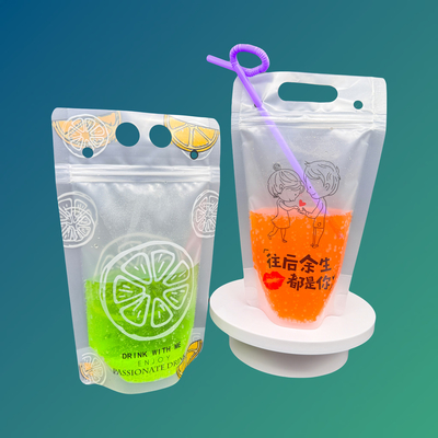 comprare Tasse per bevande in plastica a posa con cerniera e cannucce online manufacture