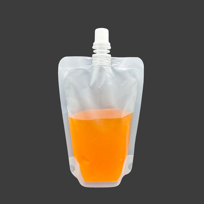 comprare Plastico Matte trasparente Stand Up BPA Free Spout pouch bags per latte succo di caffè online manufacture