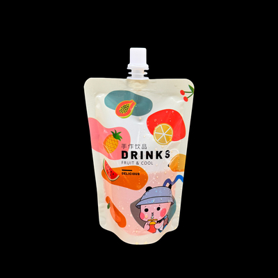comprare BPA Free Custom Printed Sputtered Stand Up Bag For Baby Food Liquid Food Soup Liquore online manufacture