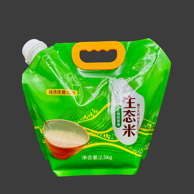 comprare 2.5 L sacchetti per liquidi a bocca larga per uso personale con maniglia per bevande confezionate online manufacture