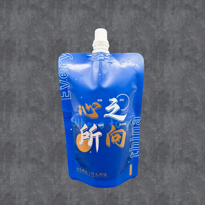 comprare 8 oz Reutilizzabile anti-fuga Food Grade Custom Stampato sacchetti con coperchio per bevande Liquid Packaging online manufacture