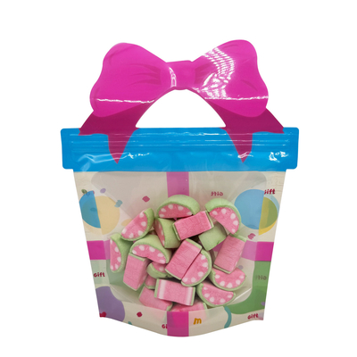 comprare Borsa di plastica a chiusura a cerniera in forma di sacchetto in piedi per imballare dolci dolci snack imballaggio online manufacture