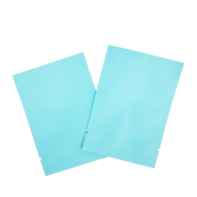 comprare 7cm x 10cm Colore Matte Light Blue 3 Side Seal Flat Aluminum Foil Mylar Bags per foglie di tè, snack, accessori Pack online manufacture