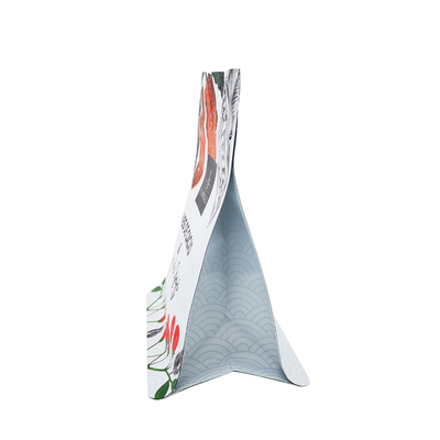 comprare Stampa UV con sacchetti di fondo piatto a zip lucido parziale per imballaggi alimentari online manufacture