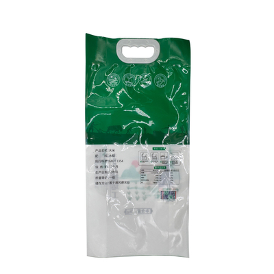comprare Bagno di imballaggio di pasta e noodles personalizzati di grado alimentare in nylon stratificato con manico e finestra chiusa online manufacture