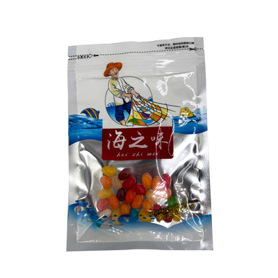 comprare Un lato argento un lato trasparente sacchetti Mylar stampati su misura con finestra a cravatta online manufacture