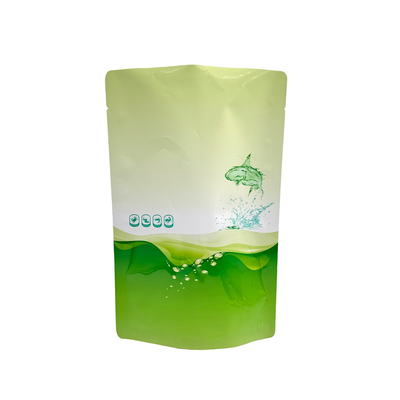 comprare Custom Design Aluminium laminato verde Stand Up pouch con elevata proprietà di barriera online manufacture