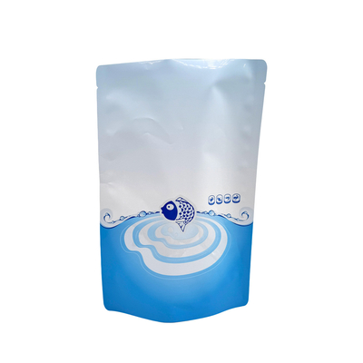comprare 120 micron di rivestimento in foglio Blu Food Custom Stand Up pouches per imballaggi alimentari freschi e gustosi online manufacture