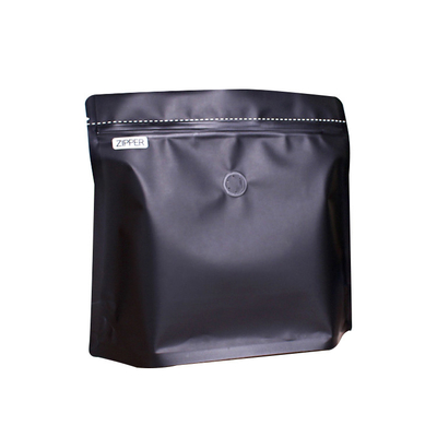 comprare Sacchetti di imballaggio per caffè a fondo quadrato resistenti all'umidità e all'ossigeno con cerniera online manufacture
