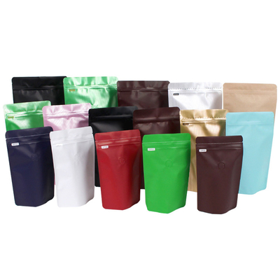 comprare Borse per caffè a tenuta stagna e rigenerate in foglio di alluminio con valvola di degassamento online manufacture