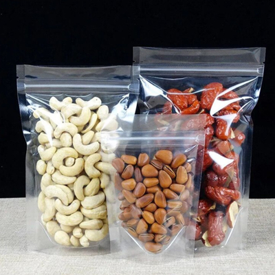 comprare Portafoglio trasparente trasparente con cerniera, fondo piatto, sacchetto laterale online manufacture