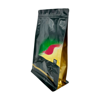 2.5kg Custom Brillante Dorato Pesante Forte Fogli d'Aluminio Metallico Richiudibile Quadrato Fondo Seco Sacchetto di Imballaggio per Cani