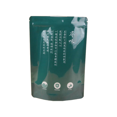 Plastico laminato Folio di alluminio Custom Stand Up Tasche per Tea Flower Tea Green Tea Red Tea Packaging
