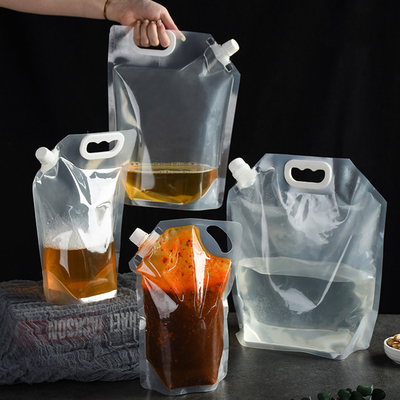 Borse di scarico per detersivi resistenti e libere da BPA con stampa a gravura